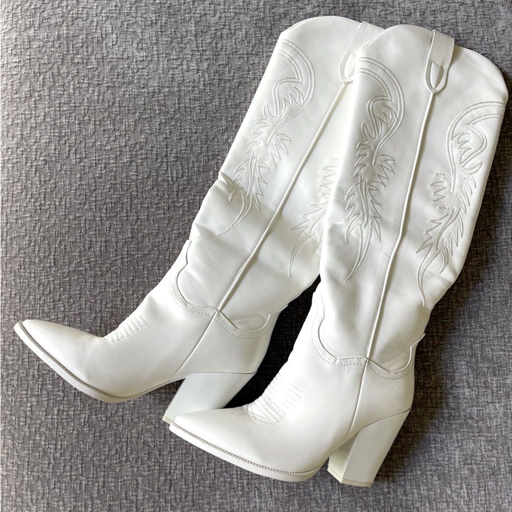 🤠⚡️ Tall Western Boots! Size 8